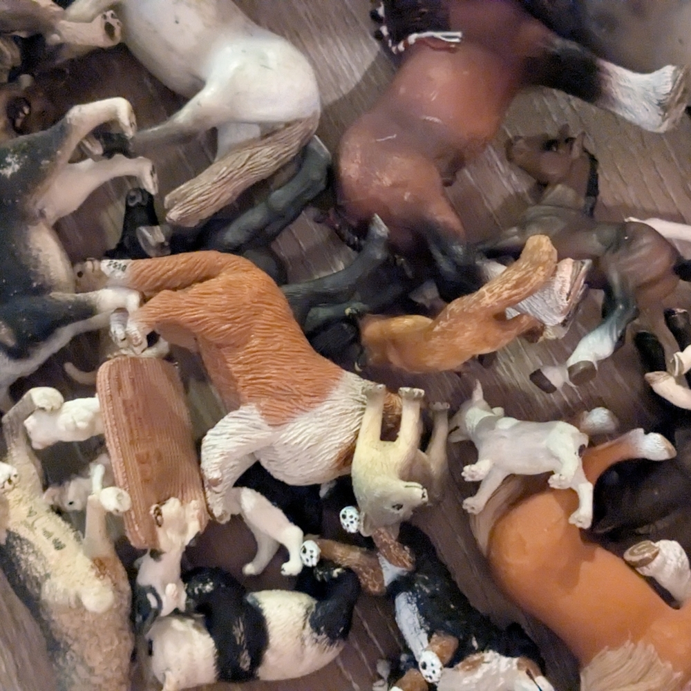 130 Different Schleich Figurines All Different Sizes